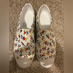 Native Shoes - Disney - White w/Mickey Mouse